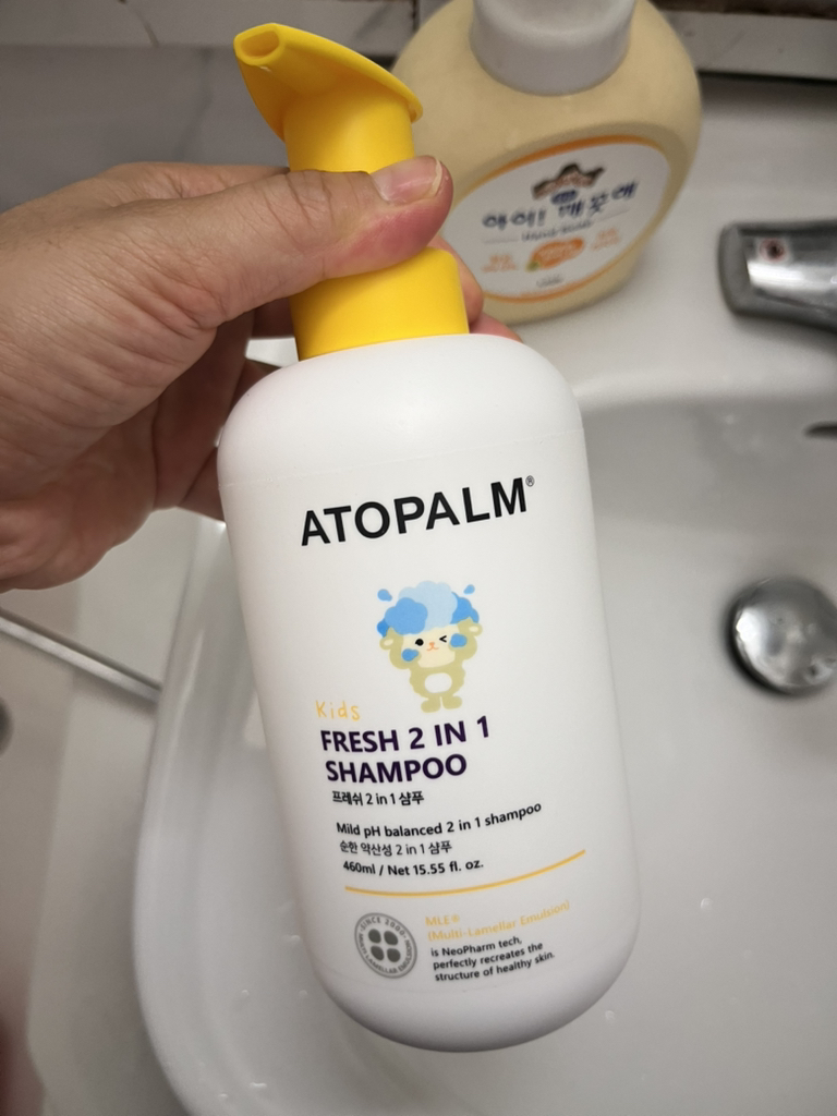 아토팜 (ATOPALM) 키즈 프레쉬 2in1 샴푸 review image