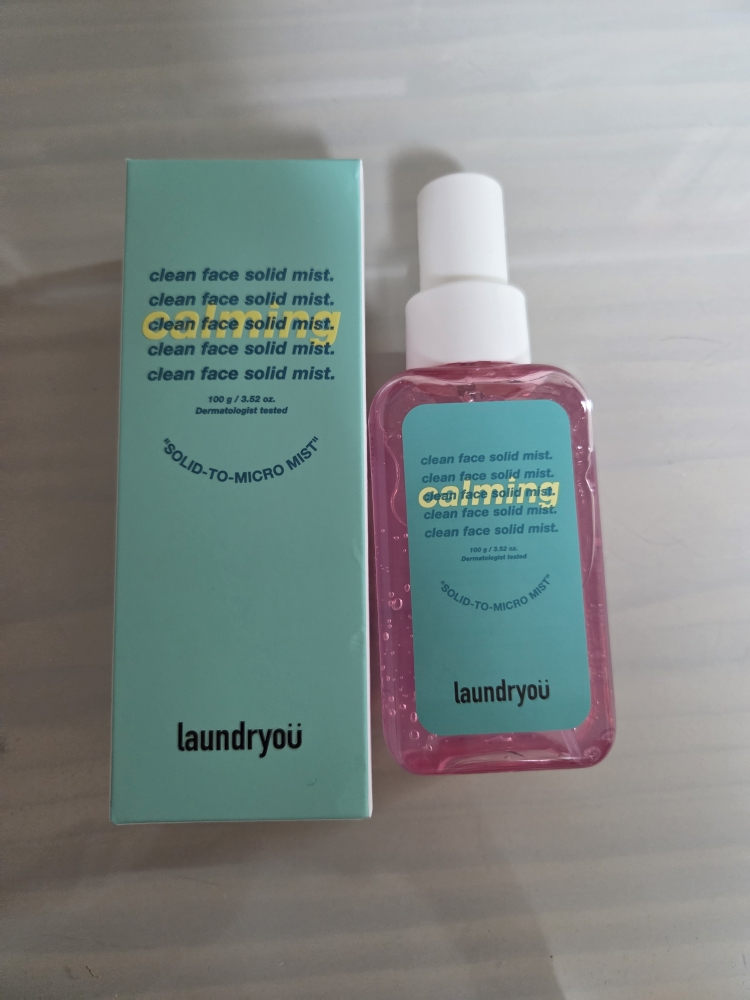 laundryou 清洁面部固体喷雾镇静 common.review image