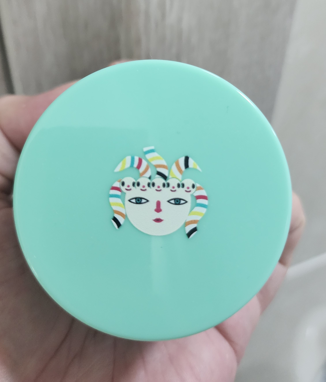 橙色肌肤去角质[柔和绿色]的真实用户使用照片