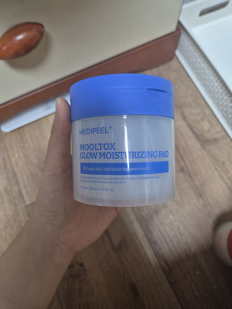 Ảnh đánh giá thực tế của người dùng về Moltox Glow Moisturizing Pad 2.0