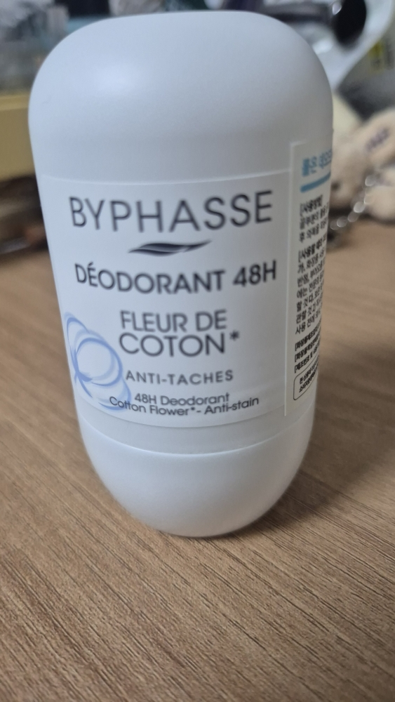 바이빠세 (BYPHASSE) 롤 온 데오드란트 New [코튼플라워] review image