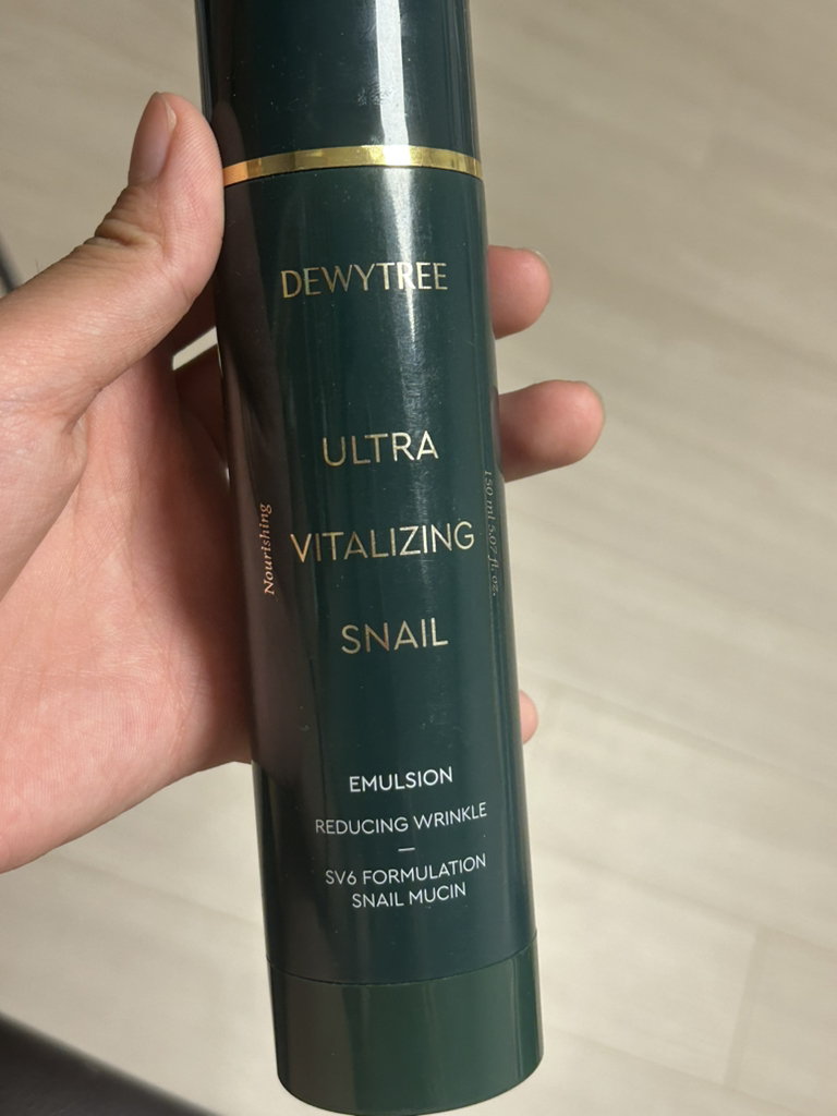 DEWYTREE (自颜源露) 超级活力滋养蜗牛乳液 [适用于PX] common.review image
