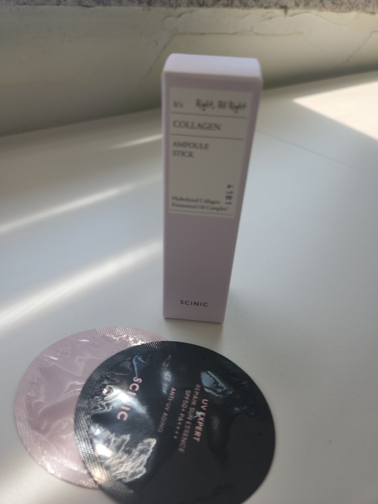 胶原蛋白弹性安瓿棒的真实用户使用照片