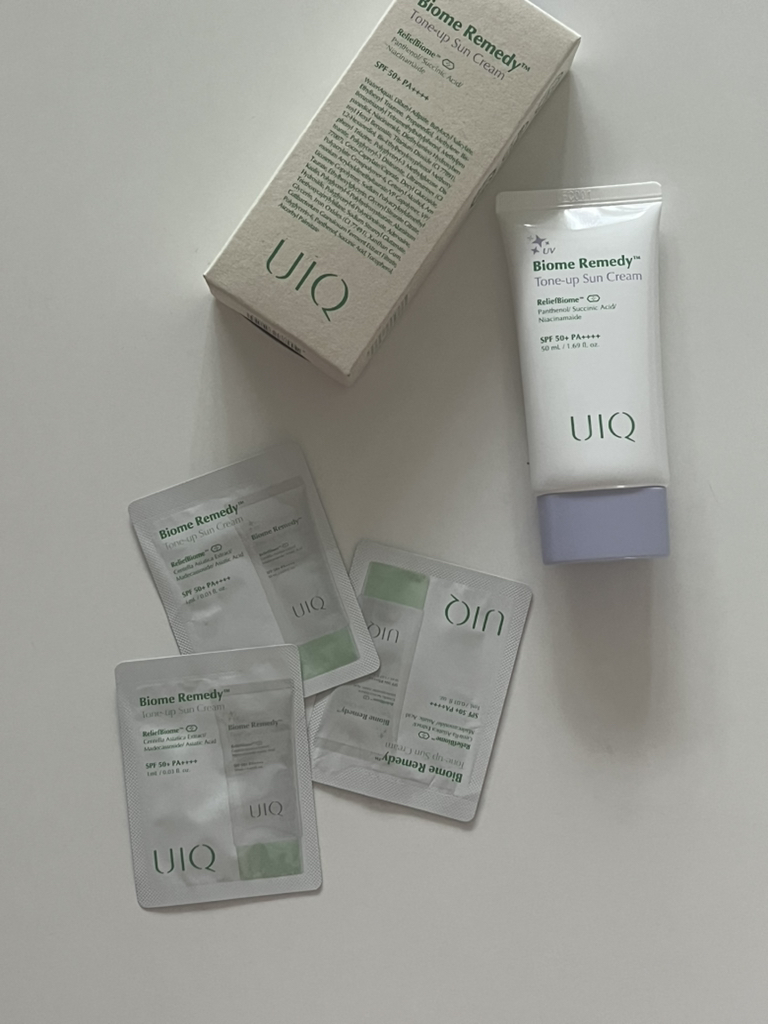 紫色生物修复美白防晒霜 [SPF50+/PA++++]的真实用户使用照片