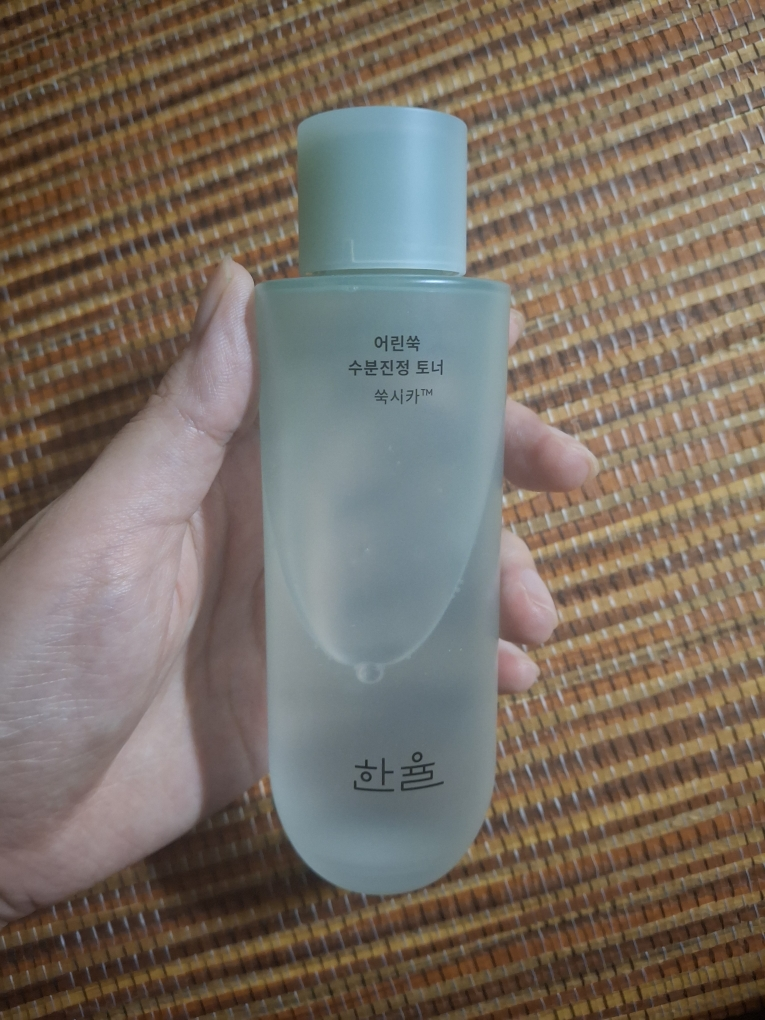 嫩艾草保湿镇静化妆水的真实用户使用照片