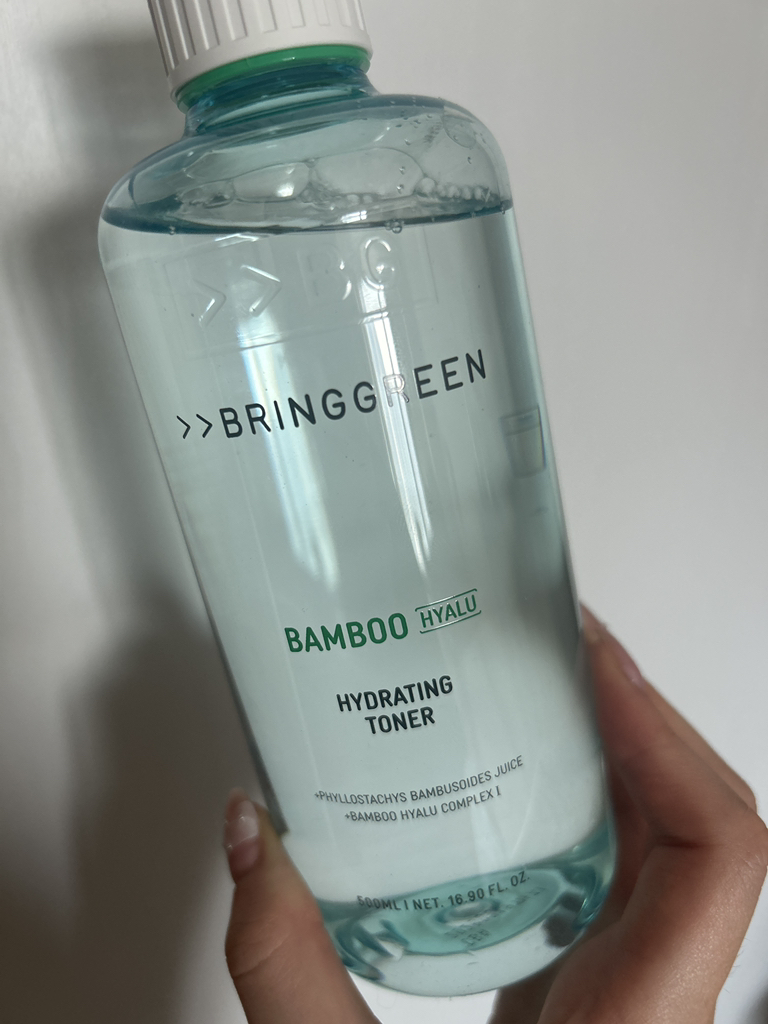 竹子玻尿酸补水爽肤水的真实用户使用照片