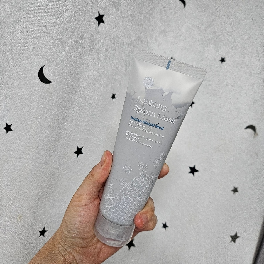 블라이드 (BLITHE) 버블링 스플래쉬 마스크 인디언 그레이셜 머드 review image