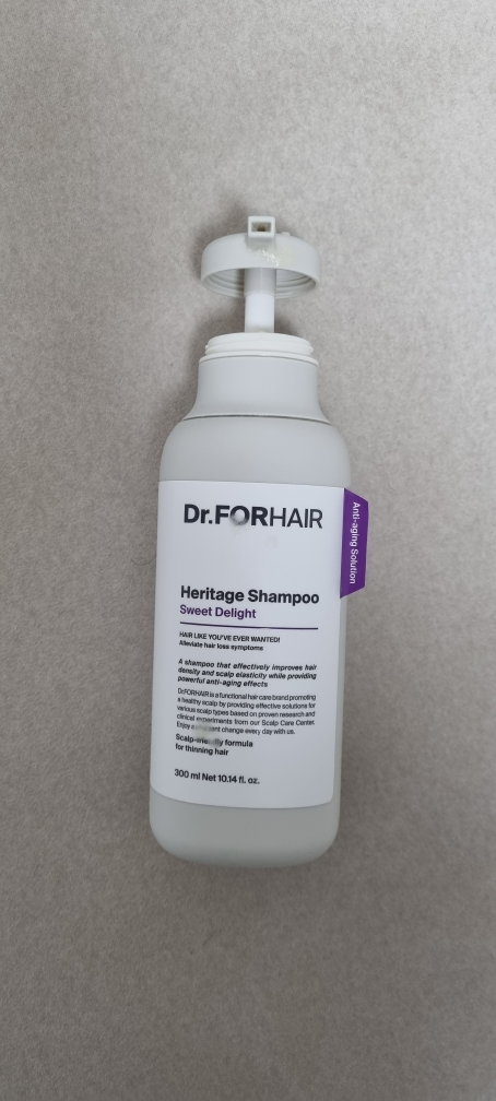 닥터포헤어 (Dr.FORHAIR) 헤리티지 샴푸 [스위트딜라이트] review image