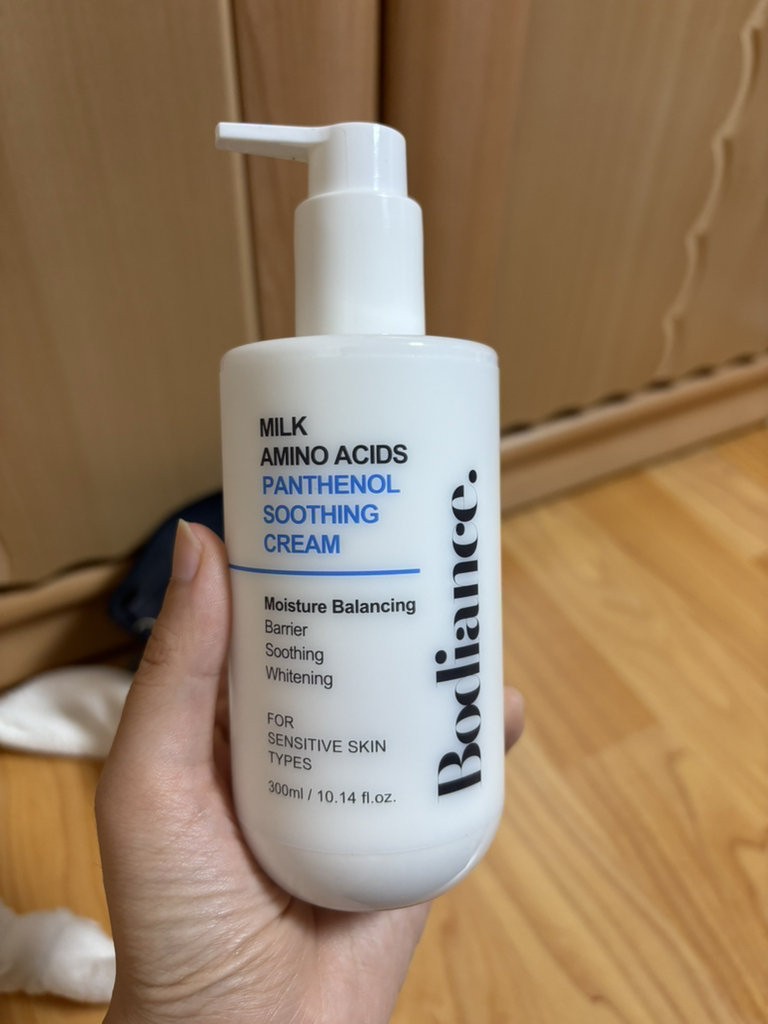바디언스 (Bodiance) 밀크 아미노산 프로틴 판테놀 크림 review image
