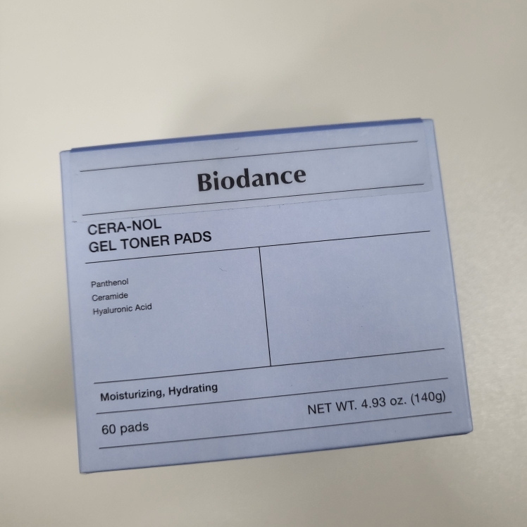 바이오던스 (Biodance) 겔 토너 패드 [세라놀] review image
