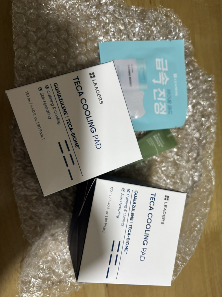 冷却舒缓垫的真实用户使用照片