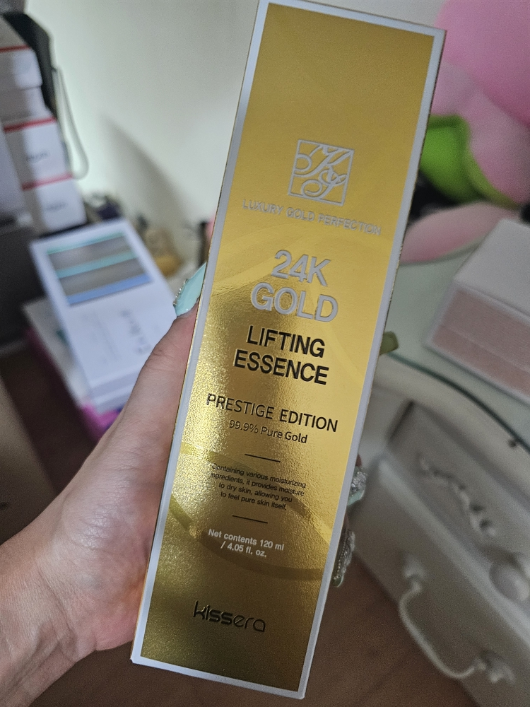 키세라 (kissera) 24K 럭셔리 골드 퍼펙션 리프팅 에센스 review image