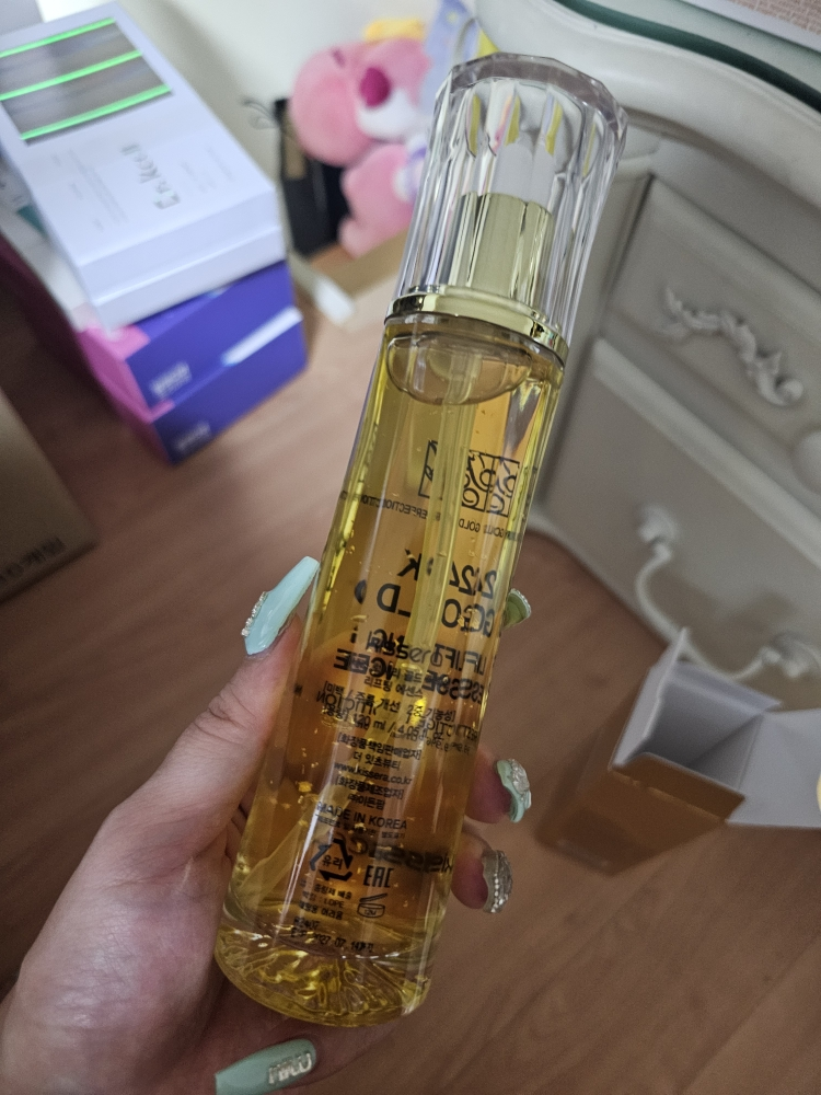 키세라 (kissera) 24K 럭셔리 골드 퍼펙션 리프팅 에센스 review image