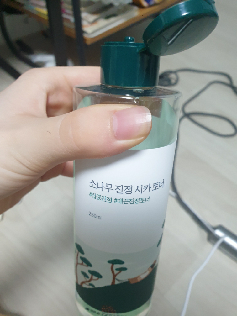 松树精华补水爽肤水的真实用户使用照片