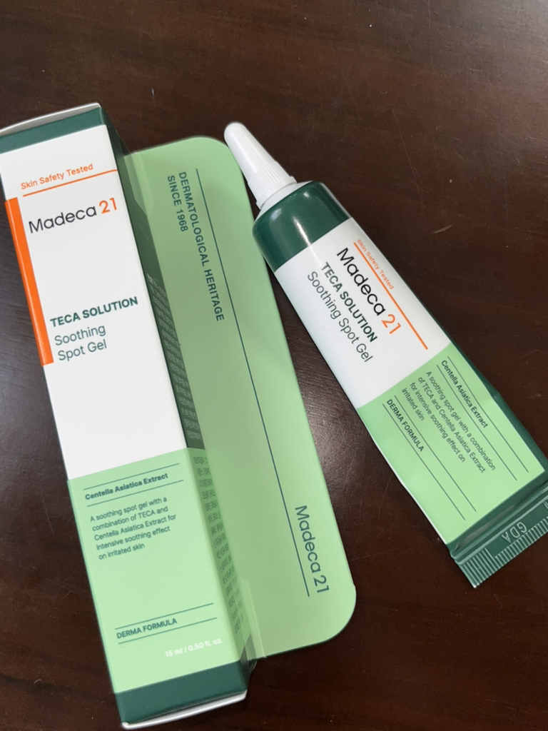 得卡舒缓修护凝胶的真实用户使用照片