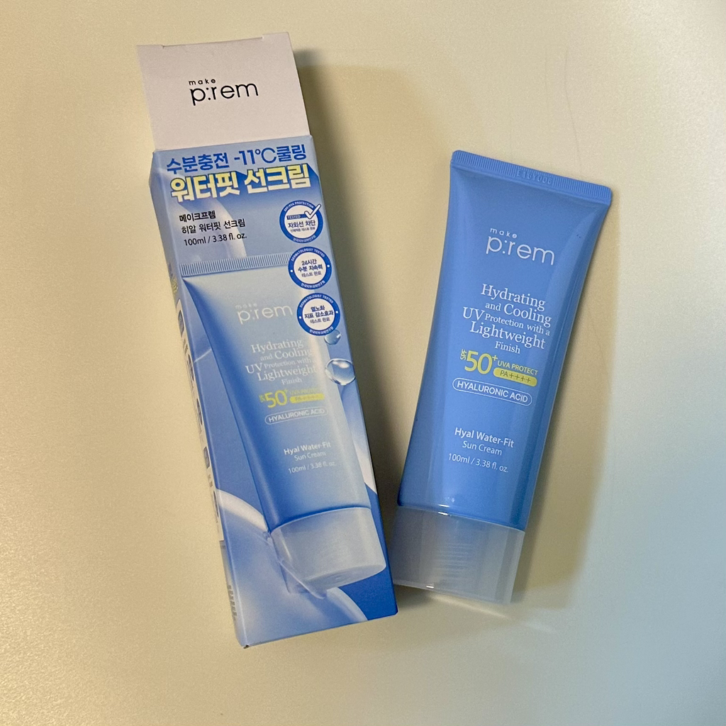 메이크프렘 (makep:rem) 히알 워터핏 선크림 [SPF50+/PA++++] review image