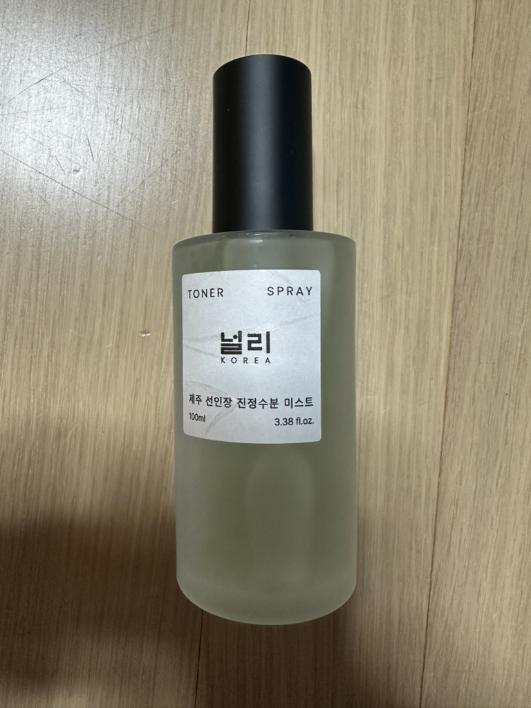 널리 (NULLI) 제주 선인장 진정수분 토너미스트 review image