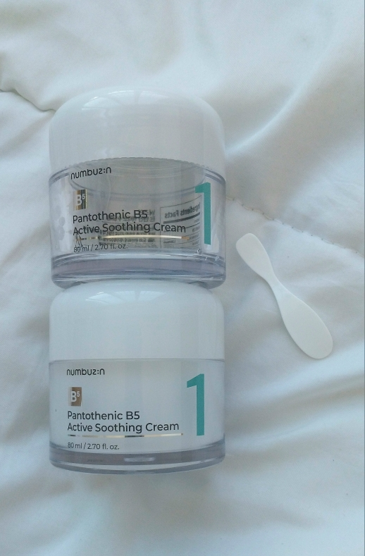 1号泛醇酸活性舒缓霜的真实用户使用照片