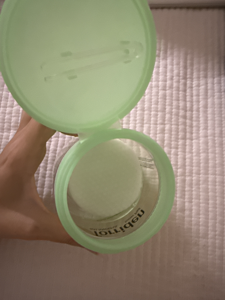 积雪草爽肤棉片的真实用户使用照片
