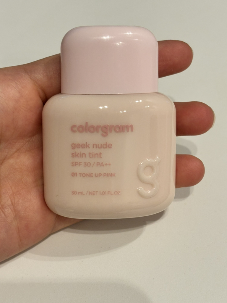 컬러그램 (colorgram) 긱 누드 스킨 틴트 [SPF30/PA++] [01 톤업핑크] review image