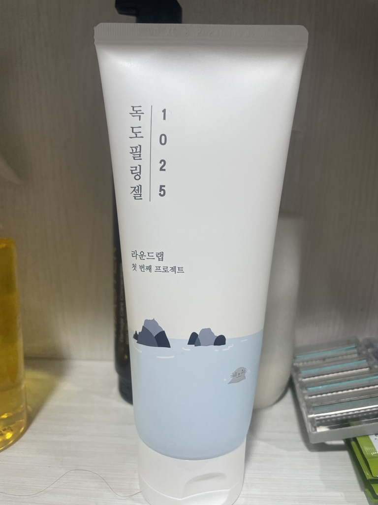 独岛磨砂膏的真实用户使用照片