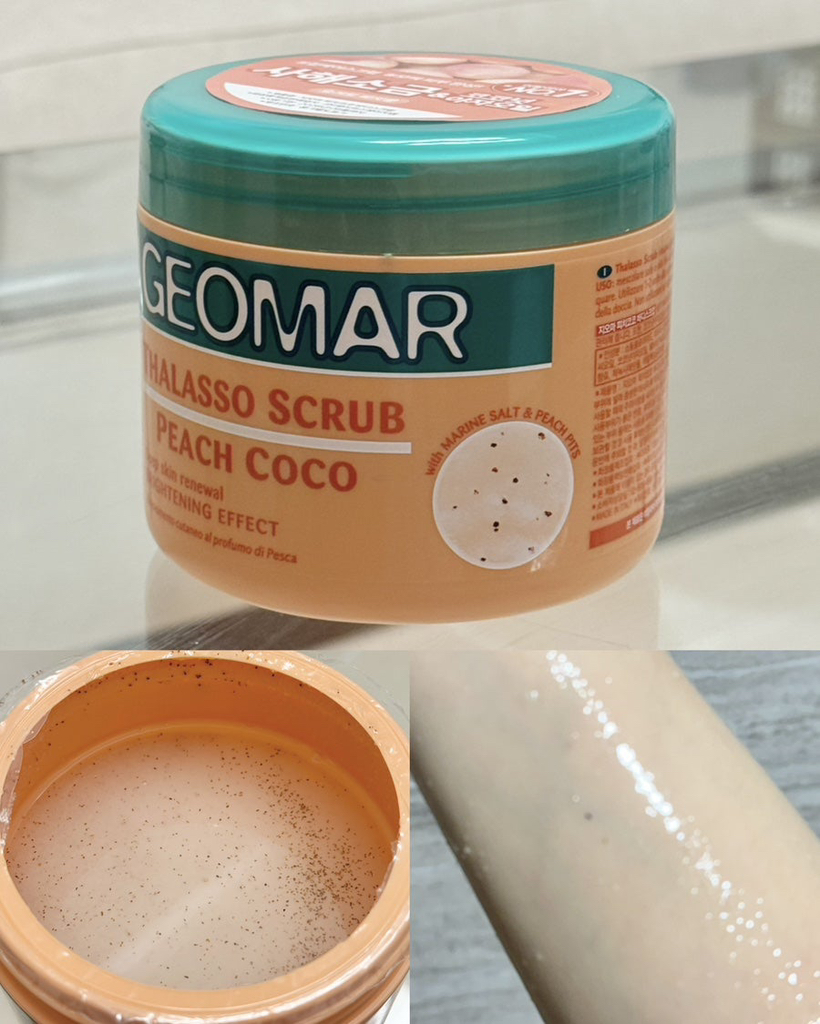 GEOMAR 身体磨砂膏 [桃子椰子] common.review image