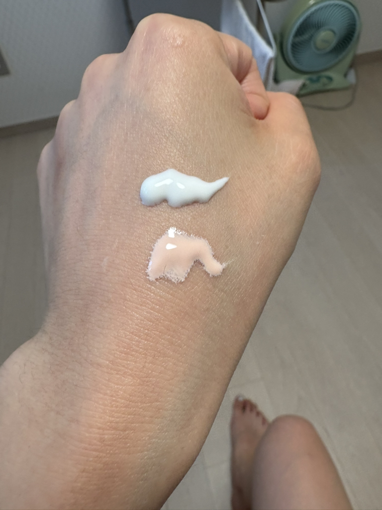 绿茶玻尿酸舒缓保湿防晒精华液 [SPF50+/PA++++]的真实用户使用照片