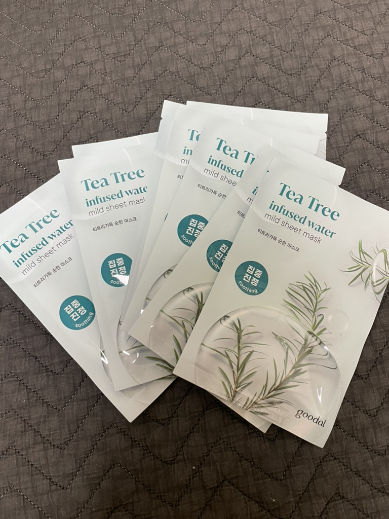 温和的口罩[富含茶树精油]的真实用户使用照片