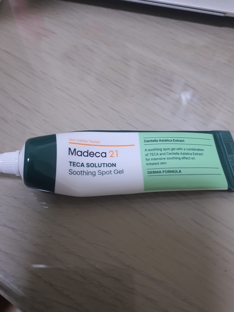 得卡舒缓修护凝胶的真实用户使用照片