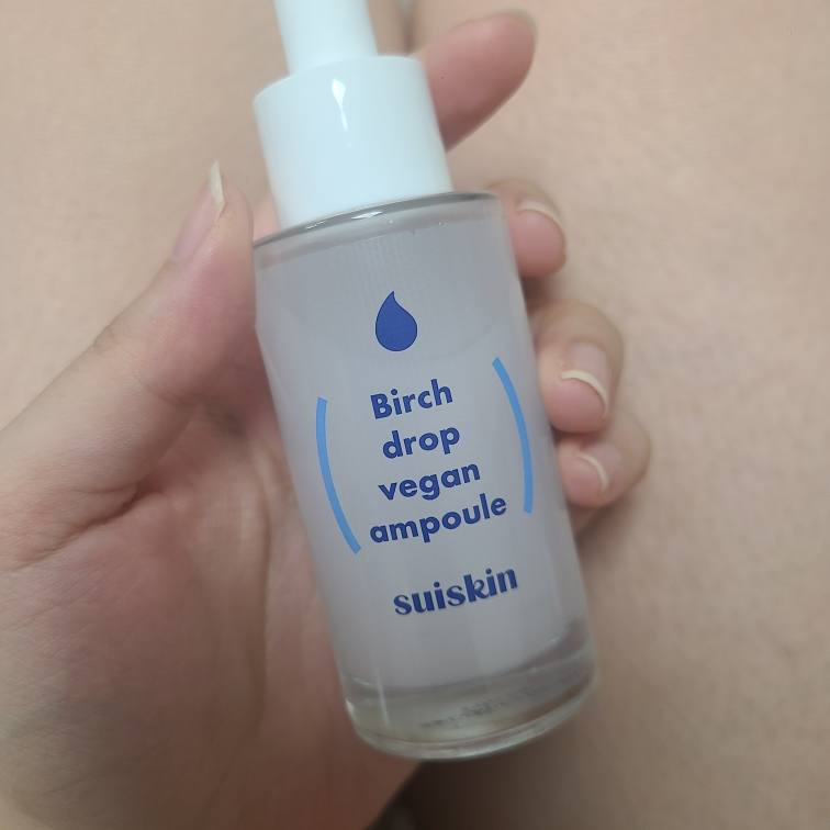 白桦树汁安瓿的真实用户使用照片