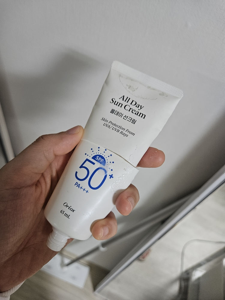 오릭스 (Oriox) 올데이 선크림 플러스 [SPF50+/PA+++] review image