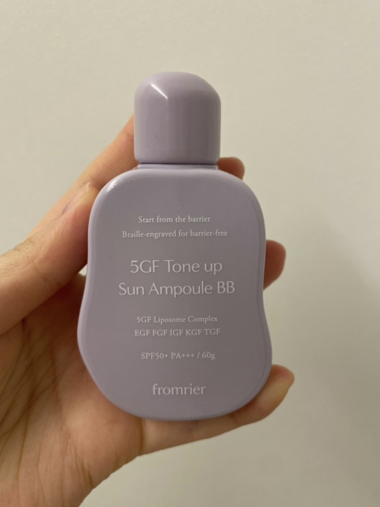 fromrier 5GF 紧致修护精华BB霜 [SPF50+/PA+++] [紫色] common.review image