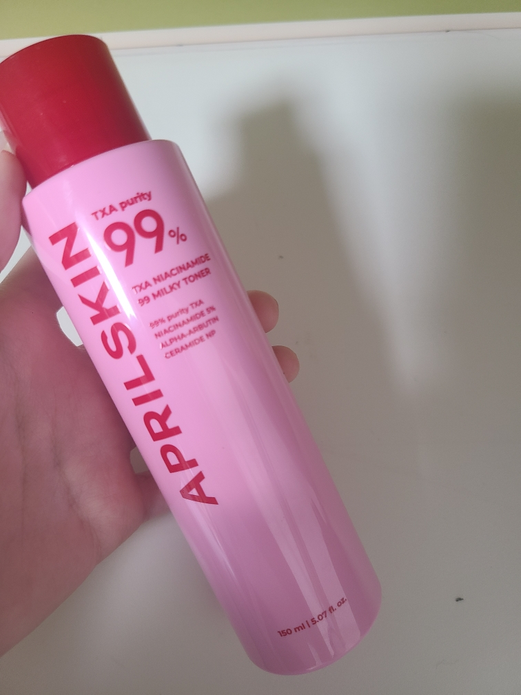 APRILSKIN TXA 99 牛奶色调 common.review image