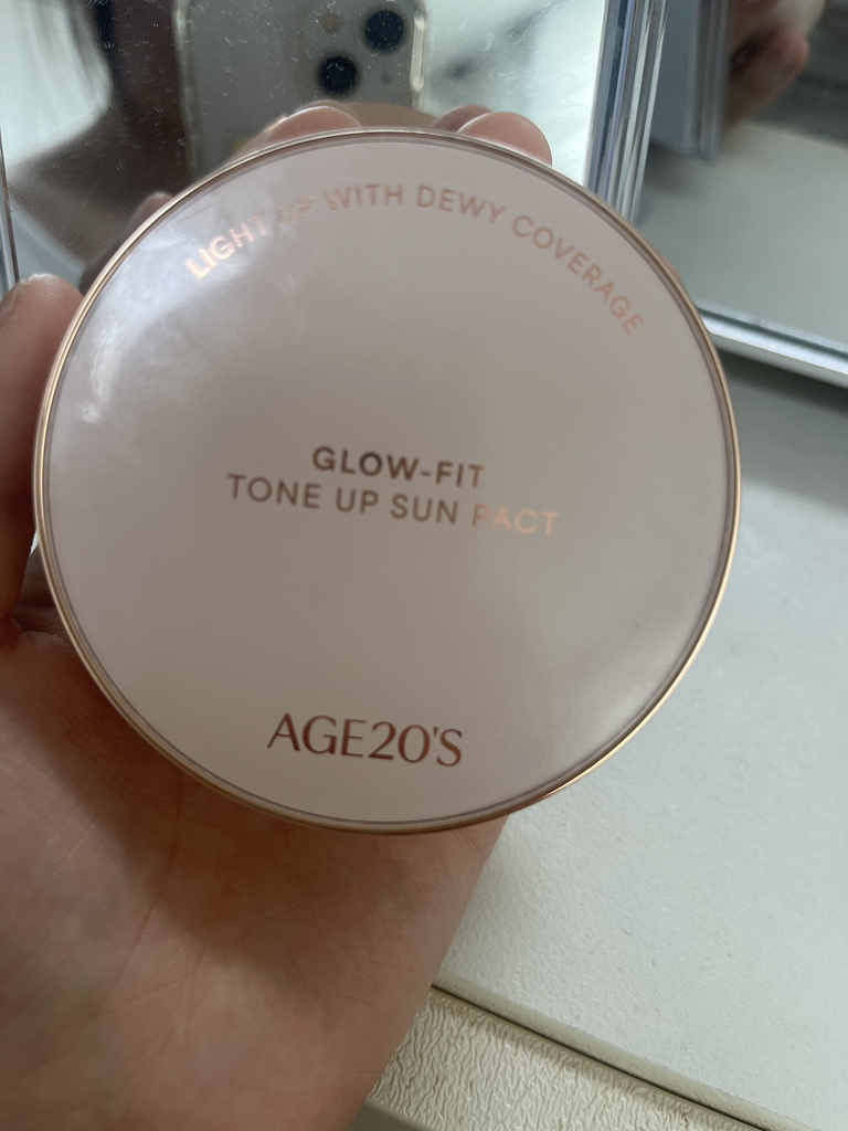 에이지투웨니스 (AGE20's) 글로우핏 톤업 선팩트 [SPF50+/PA++++] review image