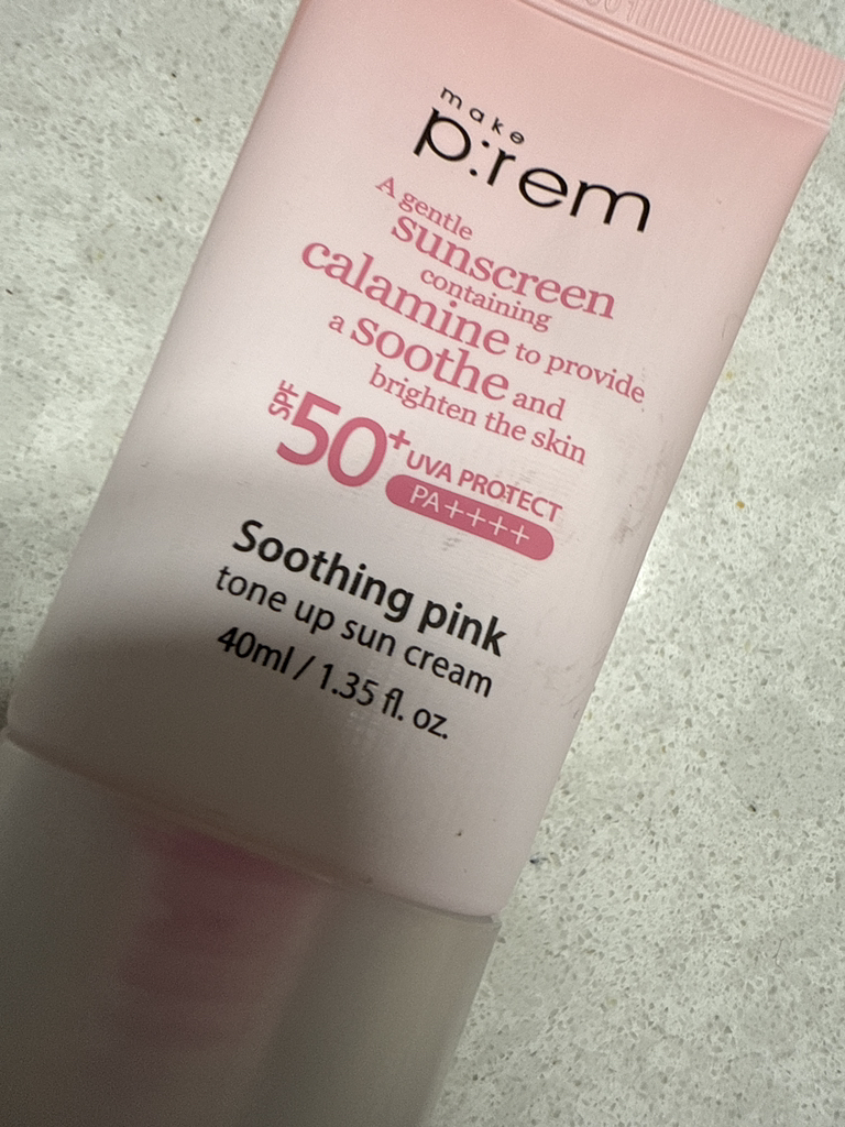 舒缓粉红色遮瑕防晒霜 [SPF50+/PA++++]的真实用户使用照片