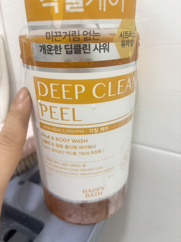 해피바스 (HAPPYBATH) 딥클린 바디워시 [각질케어] review image