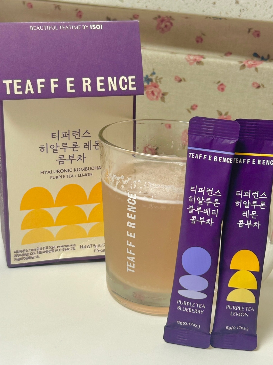 티퍼런스 (TEAFFERENCE) 히알루론 콤부차 [블루베리] review image