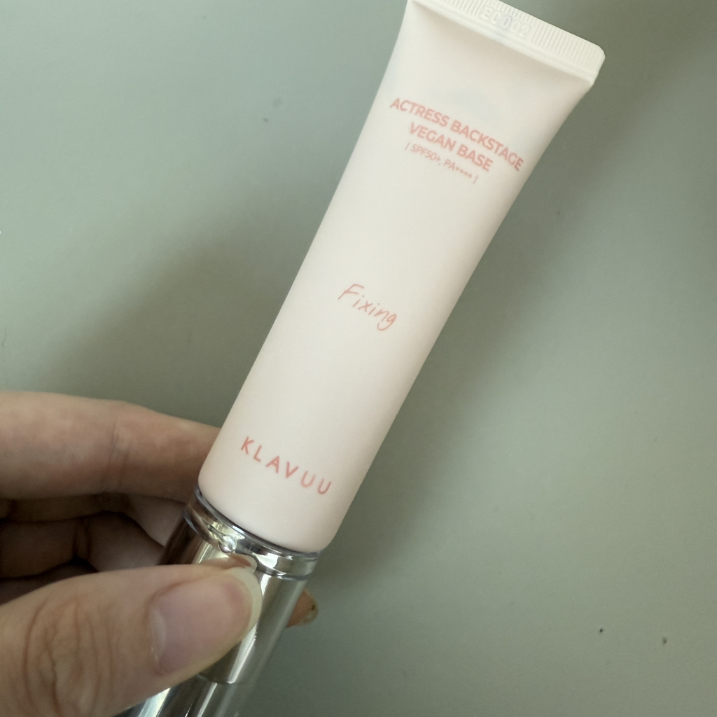 클라뷰 (KLAVUU) 액트리스 백스테이지 비건 베이스 픽싱 [SPF50+/PA++++] review image