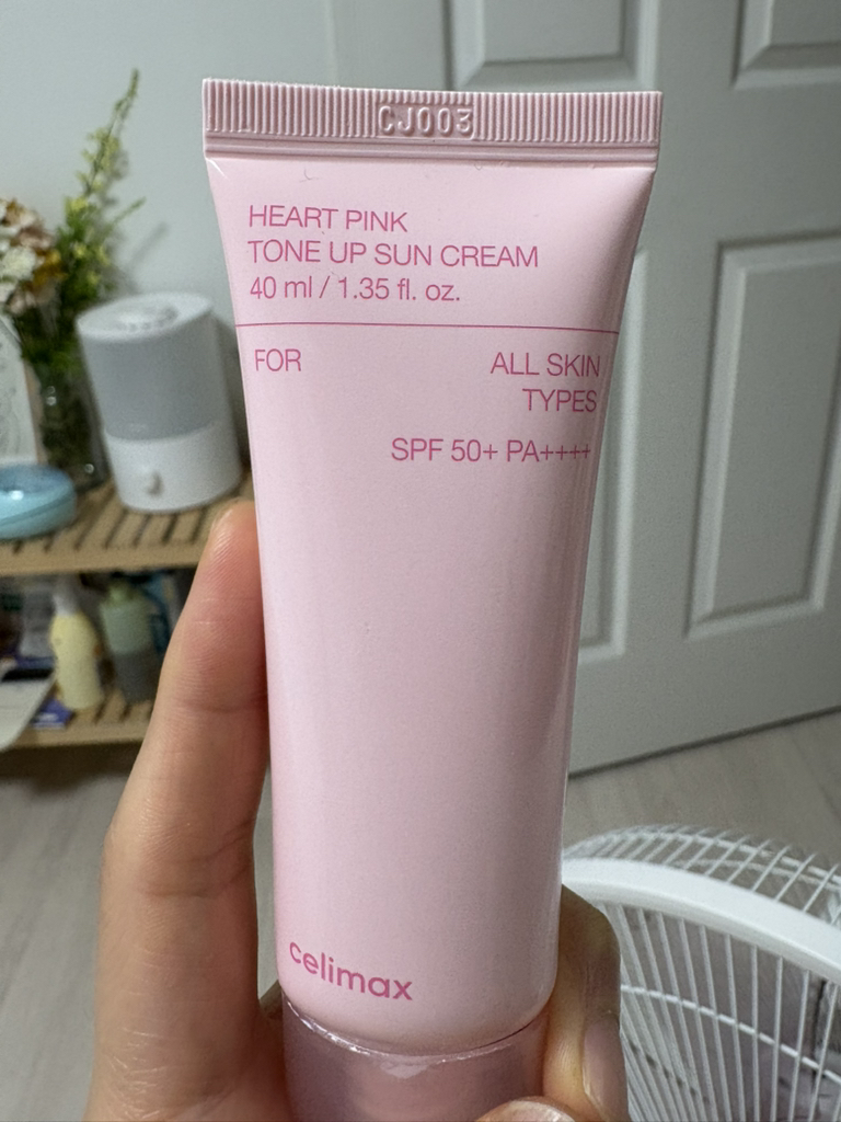 셀리맥스 (celimax) 하트핑크 톤업 선크림 review image