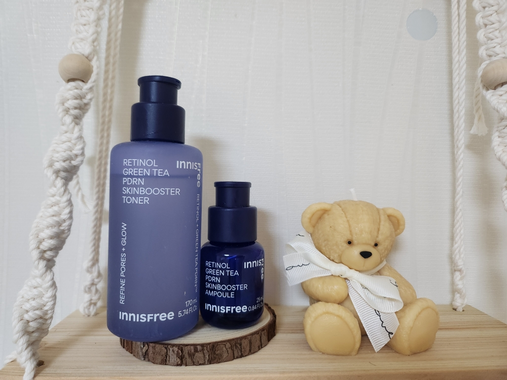 이니스프리 (INNISFREE) 레티놀 그린티 PDRN 스킨부스터 토너 review image