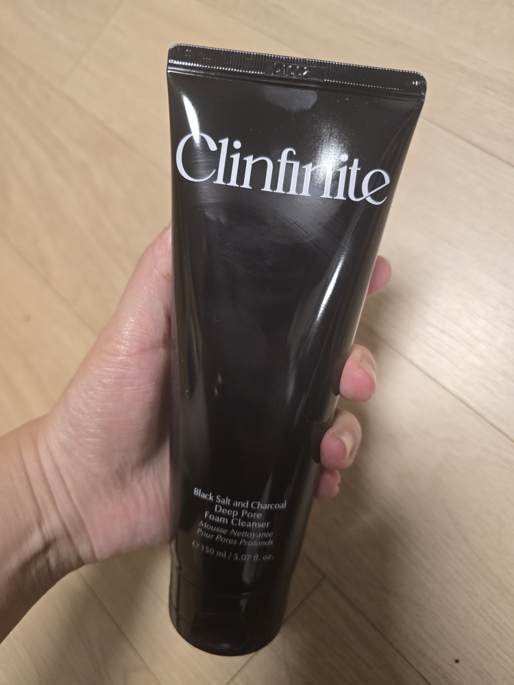 클린피닛 (Clinfinite) 블랙솔트 앤 차콜 딥 포어 폼 클렌저 review image