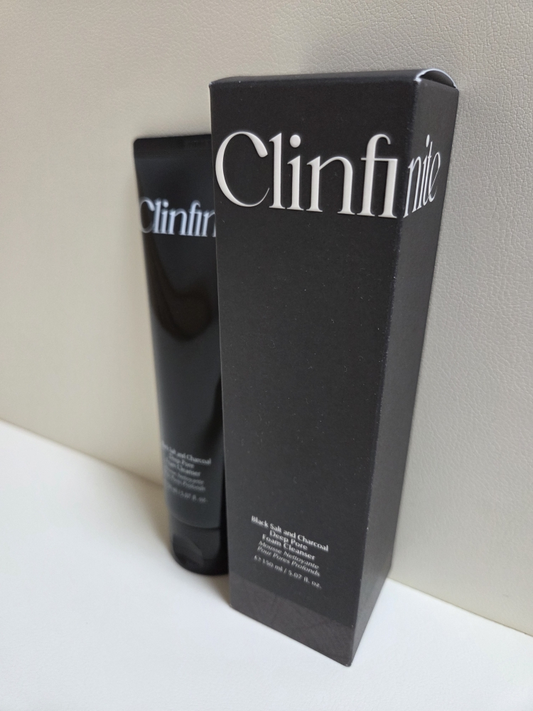 클린피닛 (Clinfinite) 블랙솔트 앤 차콜 딥 포어 폼 클렌저 review image