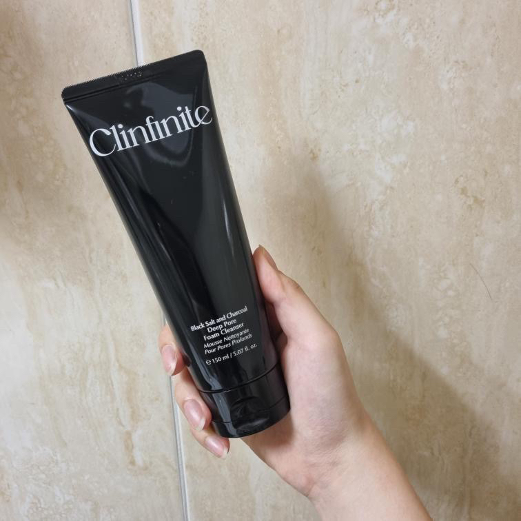 클린피닛 (Clinfinite) 블랙솔트 앤 차콜 딥 포어 폼 클렌저 review image