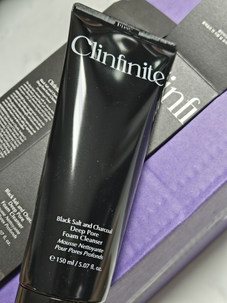 클린피닛 (Clinfinite) 블랙솔트 앤 차콜 딥 포어 폼 클렌저 review image