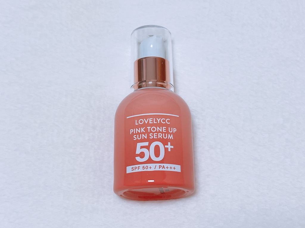 러블리씨씨 (LOVELYCC) 핑크 톤업 선세럼 EX [SPF50+/PA+++] review image