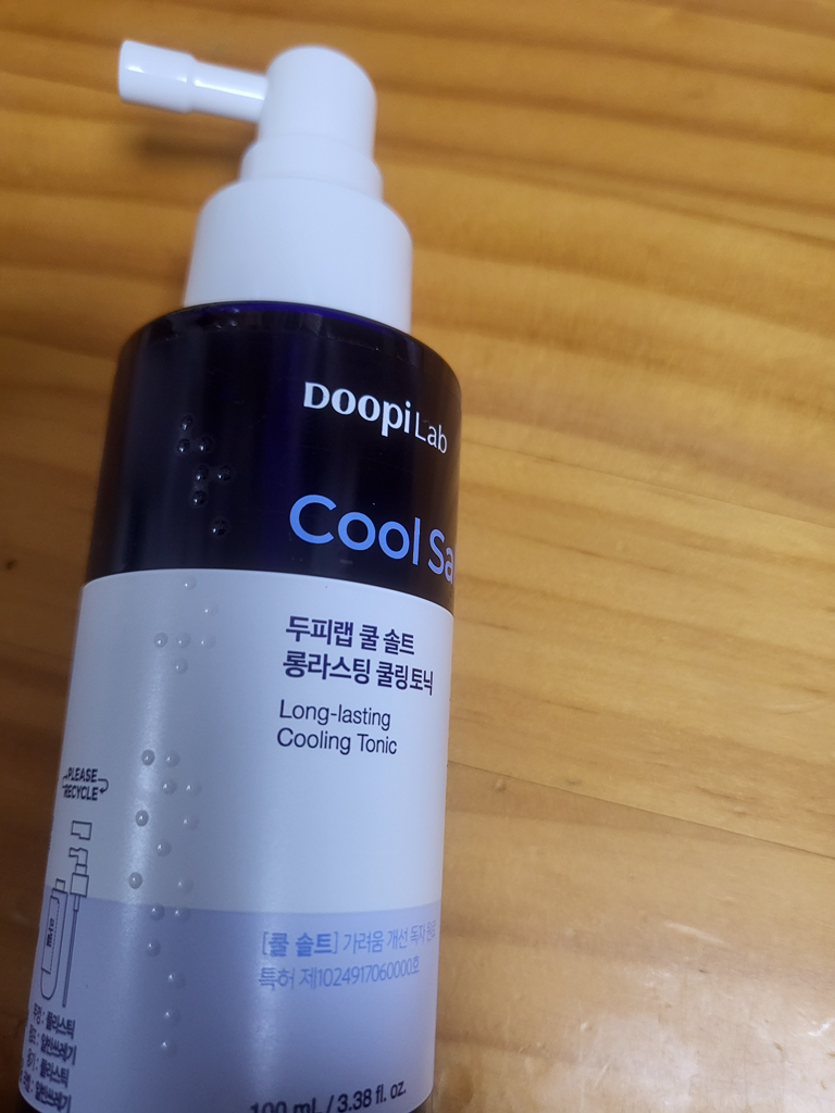 닥터지 (Dr.G) 두피랩 쿨 솔트 롱라스팅 쿨링 토닉 review image