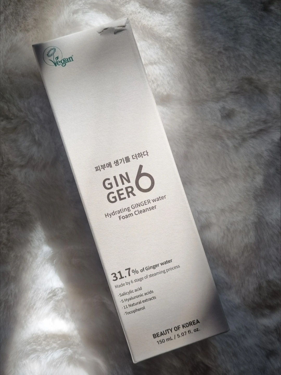 진저6 (GINGER6) 비건 하이드레이팅 워터 폼 클렌저 review image