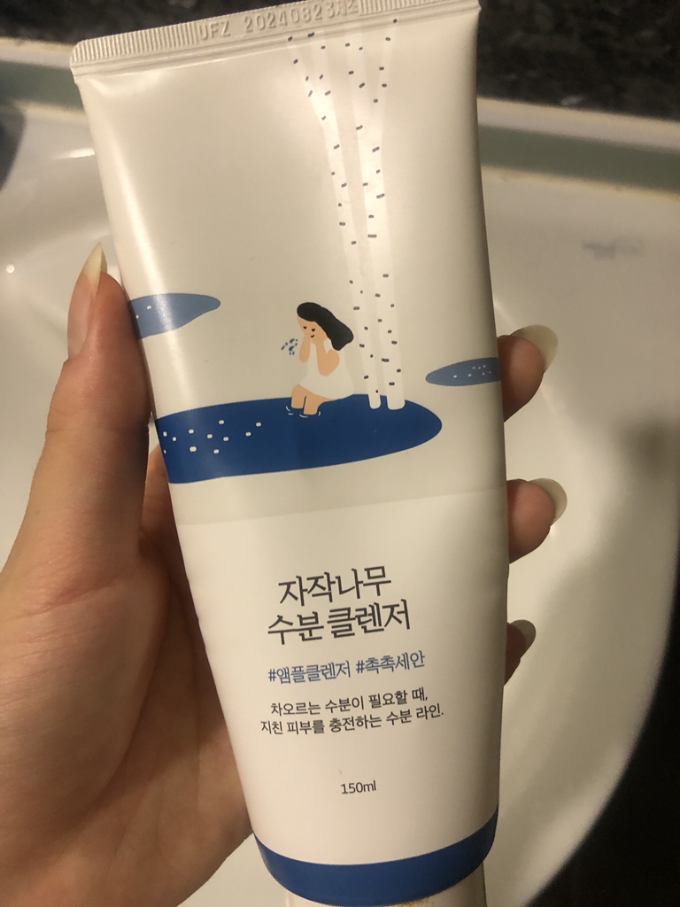 白桦水分洁面乳的真实用户使用照片