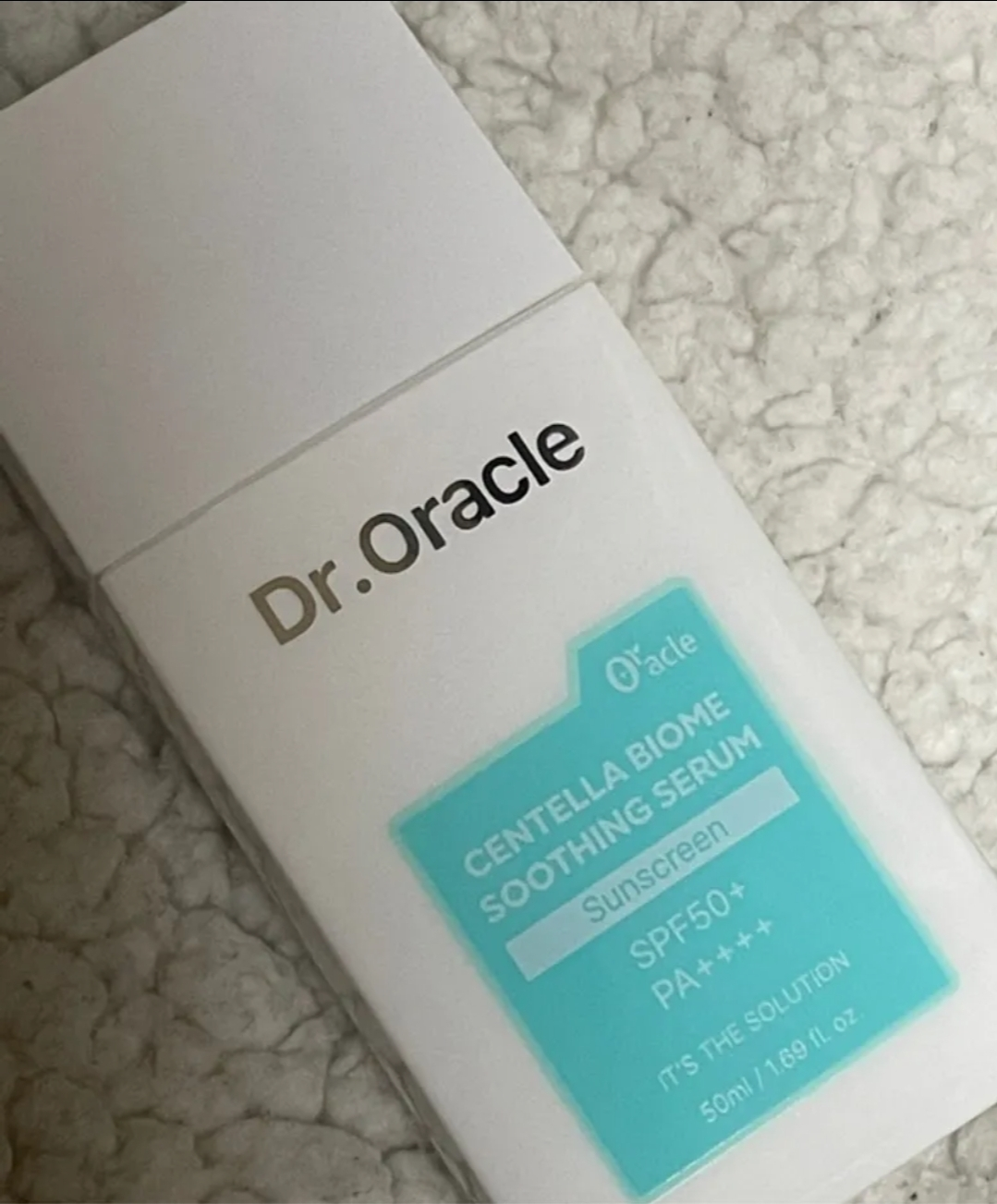닥터오라클 (Dr.Oracle) 센텔라바이옴 수딩 선 세럼 [SPF50+/PA++++] review image