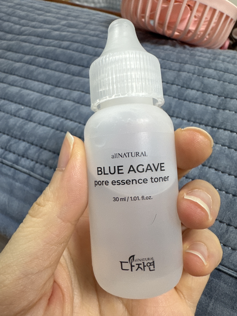 allNATURAL 蓝色龙舌兰毛孔精华爽肤水 common.review image